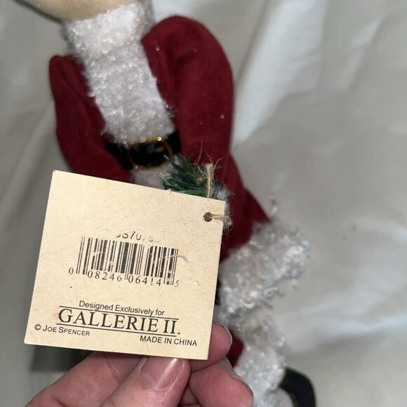 JOE SPENCER-GATHERED TRADITIONS-GALLERIE II-FINN HOLIDAY BOY ART DOLL RUSTIC 2 - Picture 8 of 8